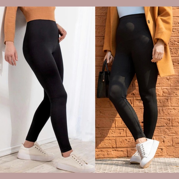 NEW $60‎ Shapermint Empetua [ XL ] High Waisted Shaping Leggings Black - Picture 1 of 13